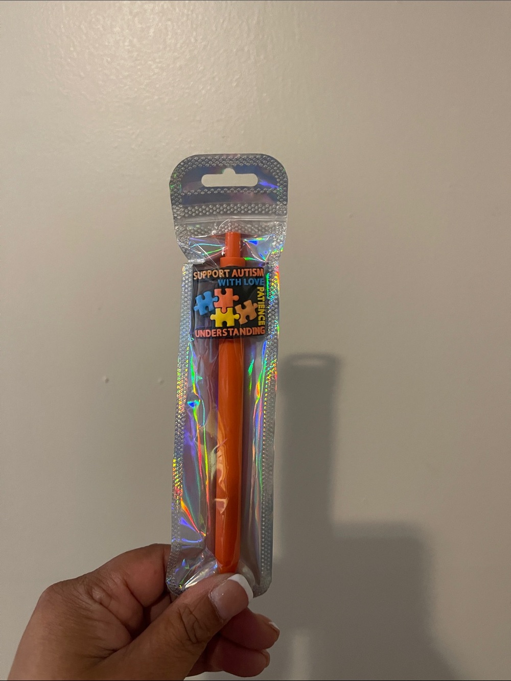 Blue Heart Charm Party Pen - Unbranded